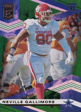 Load image into Gallery viewer, 2020 Donruss Elite NFL Football GREEN ROOKIE PARALLELS #101-200 ~ Pick Your Cards