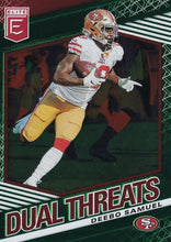 Load image into Gallery viewer, 2020 Donruss Elite NFL Football DUAL THREATS GREEN INSERTS ~ Pick Your Cards