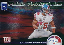 Load image into Gallery viewer, 2020 Donruss Elite NFL Football FULL THROTTLE GREEN INSERTS ~ Pick Your Cards