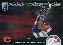 Load image into Gallery viewer, 2020 Donruss Elite NFL Football FULL THROTTLE GREEN INSERTS ~ Pick Your Cards