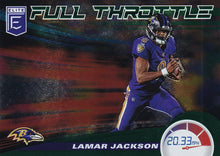 Load image into Gallery viewer, 2020 Donruss Elite NFL Football FULL THROTTLE GREEN INSERTS ~ Pick Your Cards