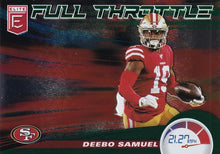 Load image into Gallery viewer, 2020 Donruss Elite NFL Football FULL THROTTLE GREEN INSERTS ~ Pick Your Cards