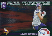 Load image into Gallery viewer, 2020 Donruss Elite NFL Football FULL THROTTLE GREEN INSERTS ~ Pick Your Cards