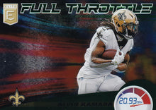 Load image into Gallery viewer, 2020 Donruss Elite NFL Football FULL THROTTLE GREEN INSERTS ~ Pick Your Cards
