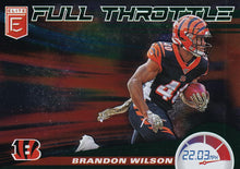 Load image into Gallery viewer, 2020 Donruss Elite NFL Football FULL THROTTLE GREEN INSERTS ~ Pick Your Cards