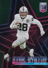 Load image into Gallery viewer, 2020 Donruss Elite NFL Football STAR STATUS GREEN INSERTS ~ Pick Your Cards