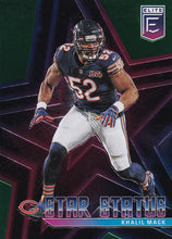 Load image into Gallery viewer, 2020 Donruss Elite NFL Football STAR STATUS GREEN INSERTS ~ Pick Your Cards