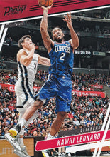 Load image into Gallery viewer, 2019-20 Panini Chronicles Basketball Cards TEAL Parallels: #71 Kawhi Leonard  - Los Angeles Clippers