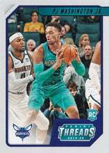 Load image into Gallery viewer, 2019-20 Panini Chronicles Basketball Cards TEAL Parallels: #85 PJ Washington Jr. RC - Charlotte Hornets
