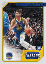 Load image into Gallery viewer, 2019-20 Panini Chronicles Basketball Cards TEAL Parallels: #89 Jordan Poole RC - Golden State Warriors