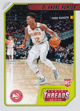 Load image into Gallery viewer, 2019-20 Panini Chronicles Basketball Cards TEAL Parallels: #94 De'Andre Hunter RC - Atlanta Hawks