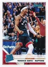 Load image into Gallery viewer, 2019-20 Panini Chronicles Basketball Cards TEAL Parallels: #196 Terence Davis RC - Toronto Raptors