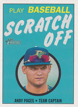 Load image into Gallery viewer, 2020 Topps Heritage Minor League SCRATCH OFF Inserts ~ Pick your card
