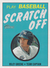 Load image into Gallery viewer, 2020 Topps Heritage Minor League SCRATCH OFF Inserts ~ Pick your card