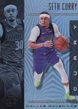 Load image into Gallery viewer, 2019-20 Panini Illusions Basketball Cards #1-100: #92 Seth Curry  - Dallas Mavericks