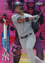 Load image into Gallery viewer, 2020 Topps Chrome Baseball PINK REFRACTORS (1-100)  ~ Pick your card