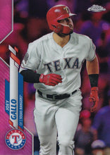 Load image into Gallery viewer, 2020 Topps Chrome Baseball PINK REFRACTORS (101-200)  ~ Pick your card