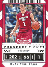Load image into Gallery viewer, 2020-21 Panini Contenders Draft BASE Basketball Cards ~ Pick your card