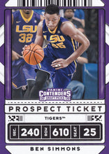 Load image into Gallery viewer, 2020-21 Panini Contenders Draft BASE Basketball Cards ~ Pick your card