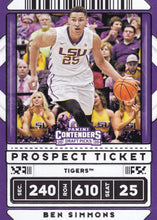 Load image into Gallery viewer, 2020-21 Panini Contenders Draft BASE Basketball Cards ~ Pick your card