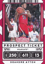 Load image into Gallery viewer, 2020-21 Panini Contenders Draft BASE Basketball Cards ~ Pick your card