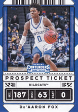 Load image into Gallery viewer, 2020-21 Panini Contenders Draft BASE Basketball Cards ~ Pick your card