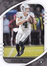 Load image into Gallery viewer, 2020 Panini Absolute NFL Football Cards #1-100 ~ Pick Your Cards