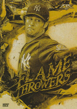 Load image into Gallery viewer, 2020 Topps Fire Baseball FLAME THROWERS GOLD MINTED INSERTS ~ Pick your card