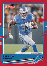 Load image into Gallery viewer, 2020 Donruss NFL RED PRESS PROOF Parallels ~ Pick Your Cards