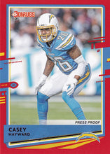 Load image into Gallery viewer, 2020 Donruss NFL RED PRESS PROOF Parallels ~ Pick Your Cards