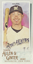 Load image into Gallery viewer, 2020 Topps Allen & Ginter MINI A&G LOGO BACKS ~ Pick your card