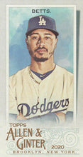 Load image into Gallery viewer, 2020 Topps Allen & Ginter MINI A&G LOGO BACKS ~ Pick your card