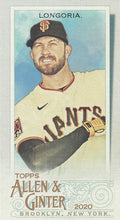 Load image into Gallery viewer, 2020 Topps Allen & Ginter MINI A&G LOGO BACKS ~ Pick your card