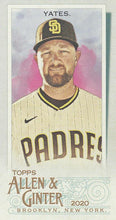 Load image into Gallery viewer, 2020 Topps Allen & Ginter MINI A&G LOGO BACKS ~ Pick your card