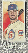 Load image into Gallery viewer, 2020 Topps Allen & Ginter MINI BLACK BORDERS ~ Pick your card