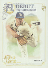 Load image into Gallery viewer, 2020 Topps Allen & Ginter A DEBUT TO REMEMBER Inserts ~ Pick your card