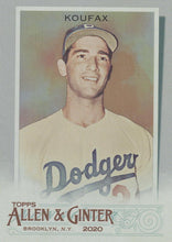 Load image into Gallery viewer, 2020 Topps Allen & Ginter SILVER PORTRAITS Parallels #1-100 ~ Pick your card