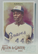 Load image into Gallery viewer, 2020 Topps Allen & Ginter SILVER PORTRAITS Parallels #101-200 ~ Pick your card