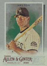 Load image into Gallery viewer, 2020 Topps Allen & Ginter SILVER PORTRAITS Parallels #101-200 ~ Pick your card