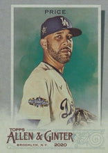 Load image into Gallery viewer, 2020 Topps Allen & Ginter SILVER PORTRAITS Parallels #201-300 ~ Pick your card