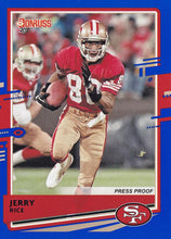 Load image into Gallery viewer, 2020 Donruss NFL BLUE PRESS PROOF Parallels ~ Pick Your Cards