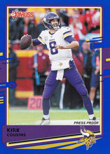 Load image into Gallery viewer, 2020 Donruss NFL BLUE PRESS PROOF Parallels ~ Pick Your Cards