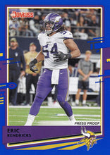 Load image into Gallery viewer, 2020 Donruss NFL BLUE PRESS PROOF Parallels ~ Pick Your Cards