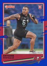Load image into Gallery viewer, 2020 Donruss NFL BLUE PRESS PROOF Parallels ~ Pick Your Cards