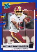 Load image into Gallery viewer, 2020 Donruss NFL BLUE PRESS PROOF Parallels ~ Pick Your Cards