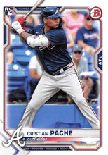 Load image into Gallery viewer, 2021 Bowman Baseball Cards (#1-100) ~ Pick your card