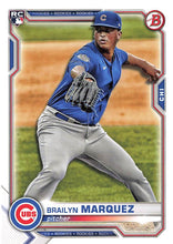 Load image into Gallery viewer, 2021 Bowman Baseball Cards (#1-100) ~ Pick your card