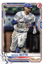 Load image into Gallery viewer, 2021 Bowman Baseball Cards (#1-100) ~ Pick your card