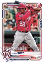 Load image into Gallery viewer, 2021 Bowman Baseball Cards (#1-100) ~ Pick your card
