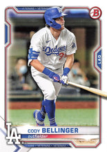 Load image into Gallery viewer, 2021 Bowman Baseball Cards (#1-100) ~ Pick your card